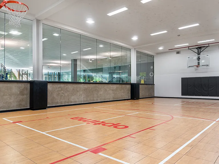 Basketball / pickleball court