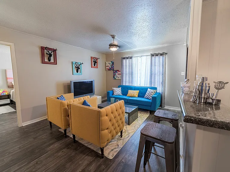 Flats on 12 Living Room