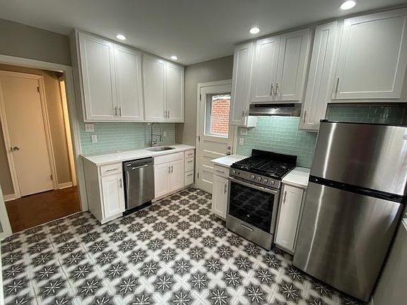 Kitchen, Newly renovated in retro style