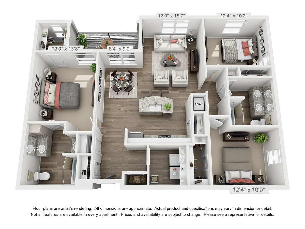 Floor plan C1