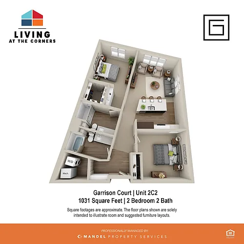 Floor plan 2C2