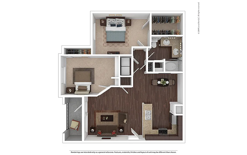 Floor plan Lakepoint - Classic