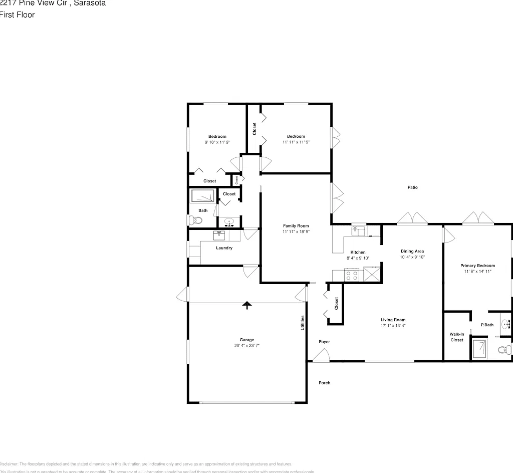 2217 Pine View Cir Sarasota, FL 34231 — Photo 2