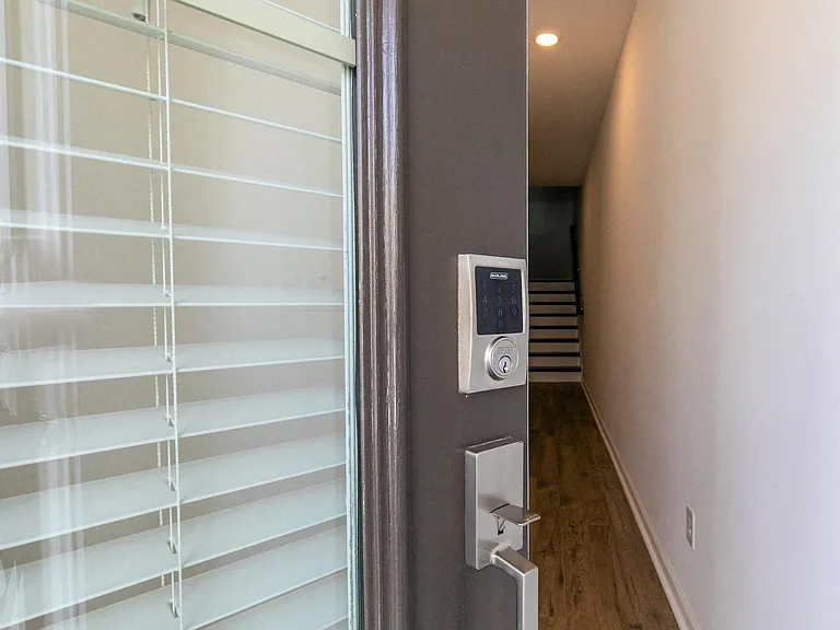 The entryway to the Kingston floorplan.