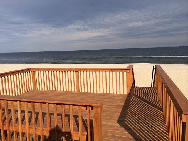 private deeded beach access across the street