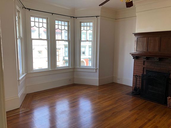 Living Room with Fireplace