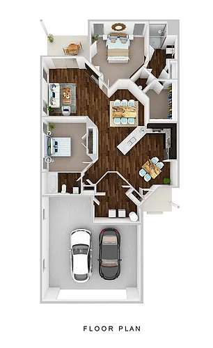 Floor plan Wellington Townhome