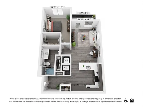 Floor plan Enchanted Mesa