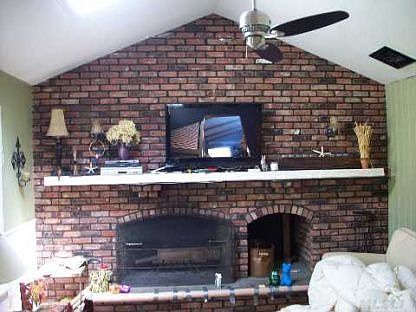 Family Room With Fireplace