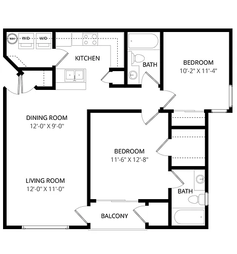 Floor plan B1