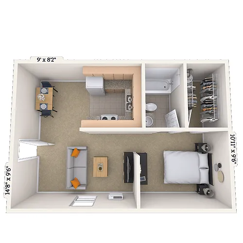 Floor plan The Birch