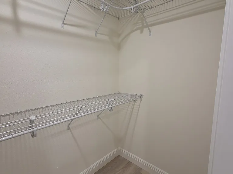 Master walk in closet