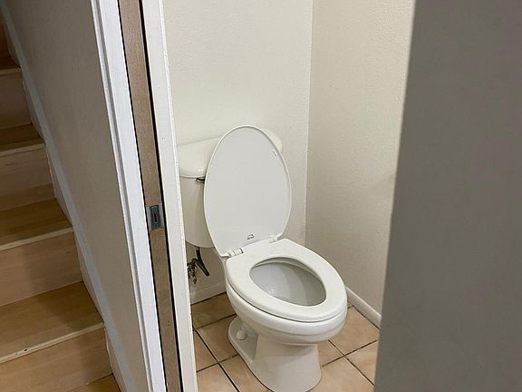 Downstairs half bath