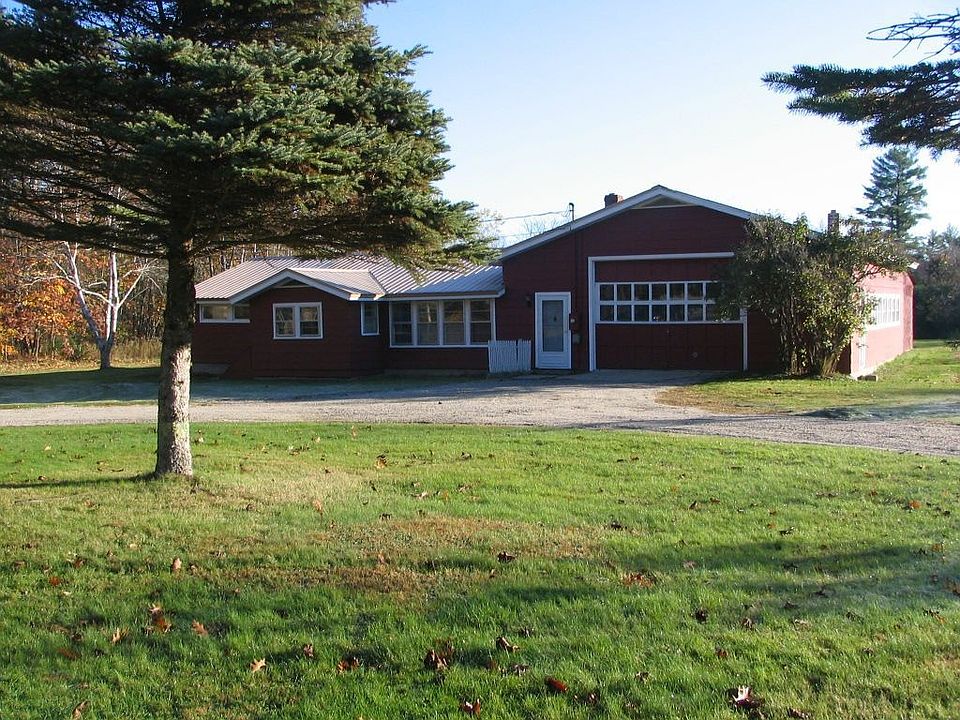 Sits back from road, lots of space & storage inside and out