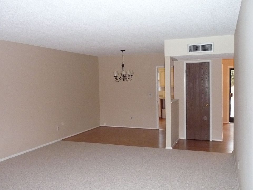 Living room and dining