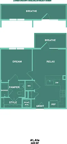 Floor plan A1