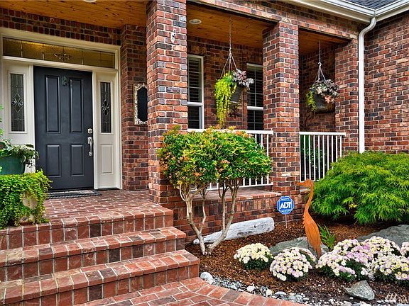 Quality construction throughout the home starts at the front patio.