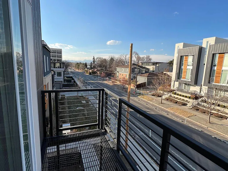 Third bedroom/ office balcony