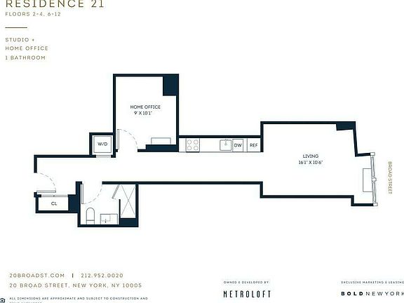2nd image of 20 Broad St #621