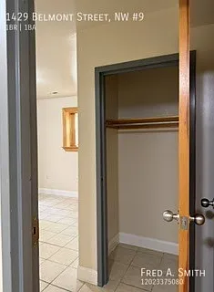 One Bedroom Apartment in Columbia Heights DC — Photo 2