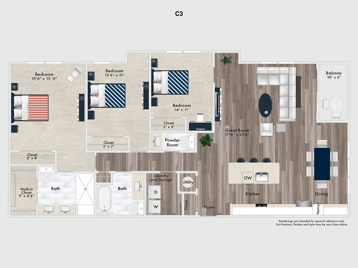 Floor plan C3