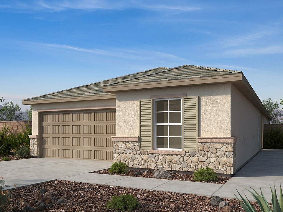 Exterior C with optional stone