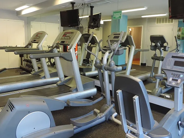 Fitness Center with Cardio Equipment