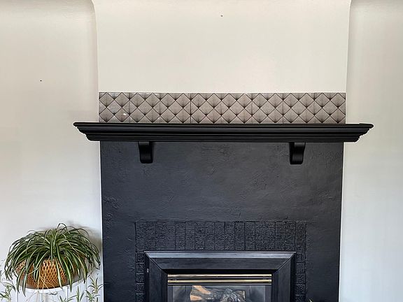 Upstairs Gas Fireplace
