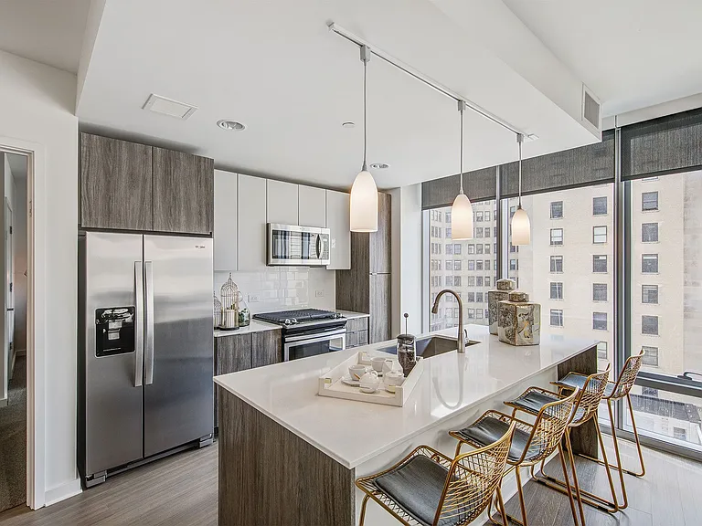 Kitchen and Island