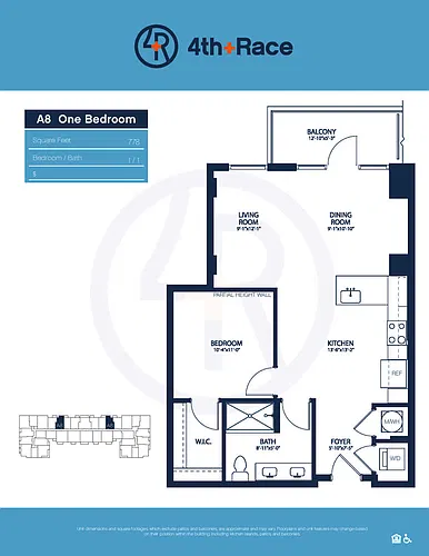 Floor plan A-8