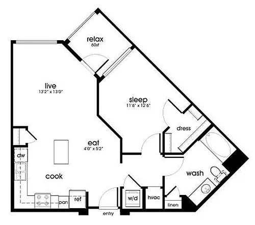 Floor plan A2