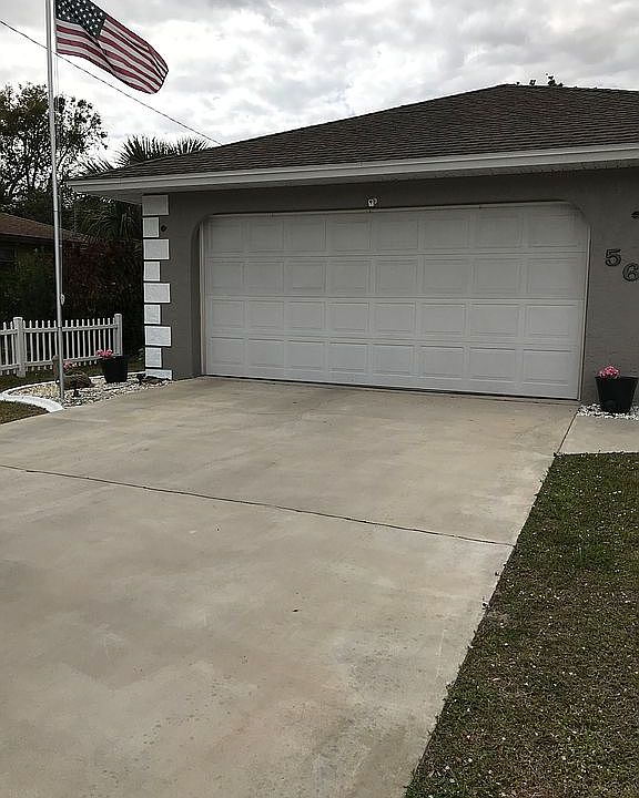 Garage side front