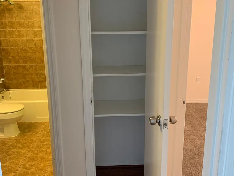 Extra storage closet