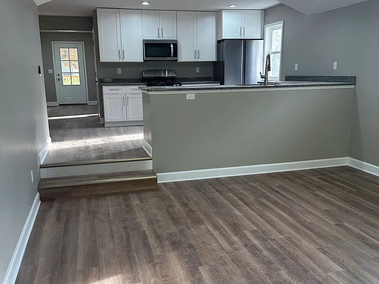 Kitchen view from family room