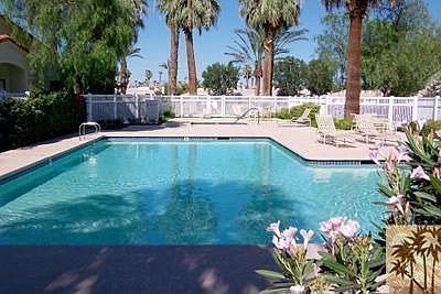 Pool just steps away from property.