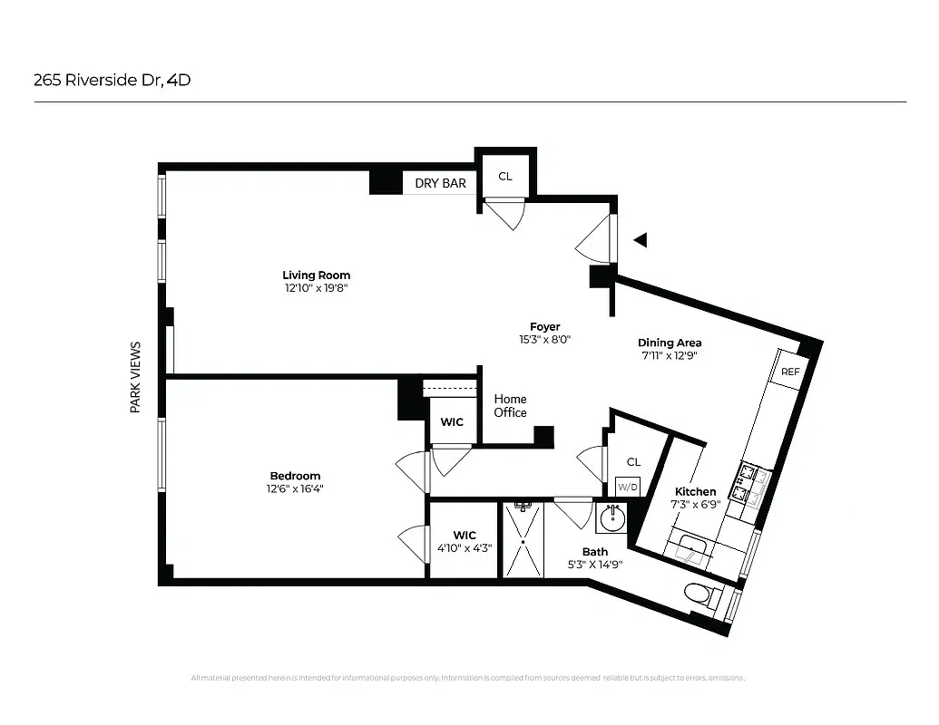 265 Riverside Drive #4D in Upper West Side, Manhattan | StreetEasy
