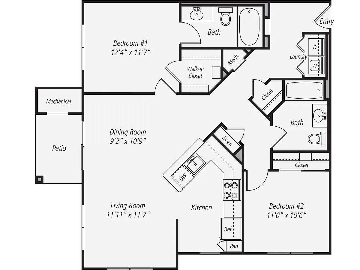 Floor plan B2