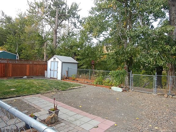 Backyard with river access