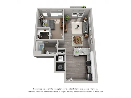 Floor plan McCrea