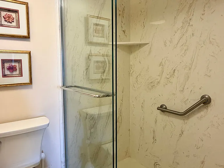 Updated Primary walk-in shower!