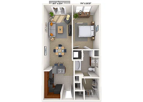 Floor plan Cumberland
