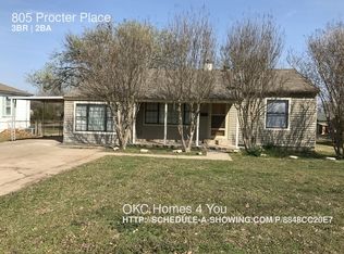 805 Procter Pl, Midwest City, OK 73110