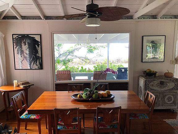 View from the dining room.