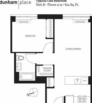 2nd image of 15 Dunham Pl APT 14A