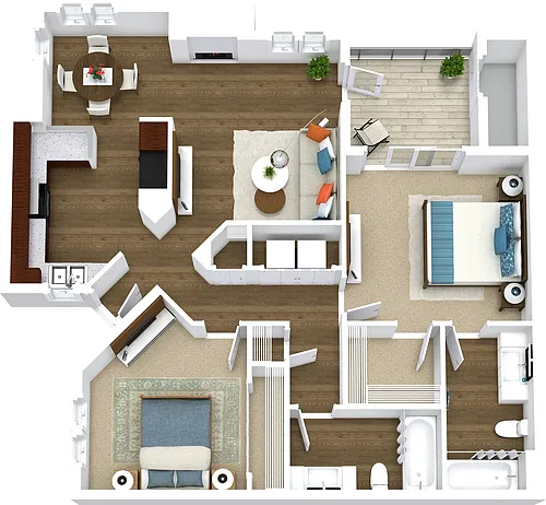 Floor plan 2A