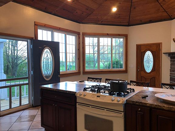 Kitchen and eating area