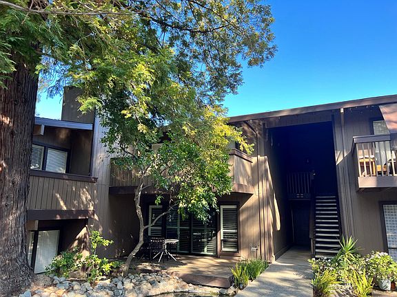 unit is upstairs on the left. private balcony