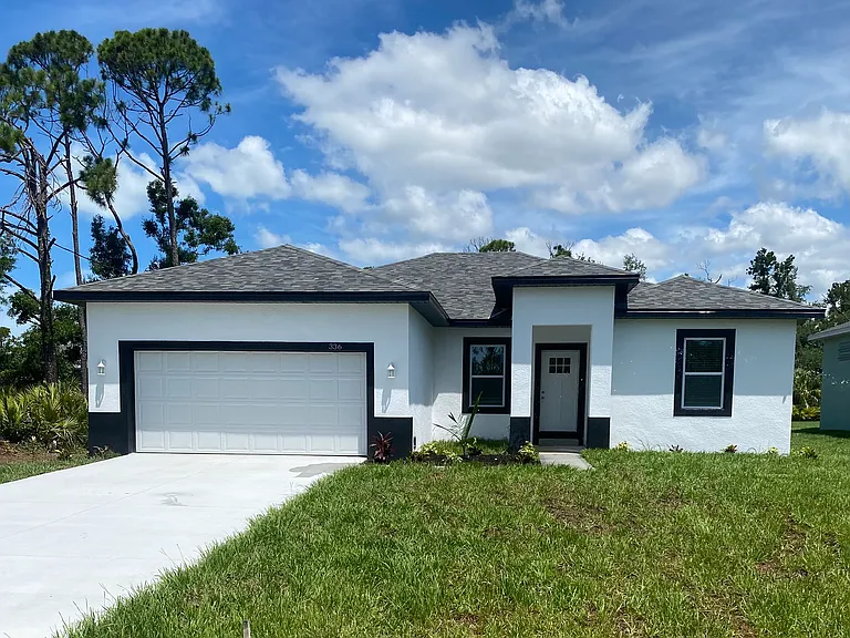 Exterior with landscaping