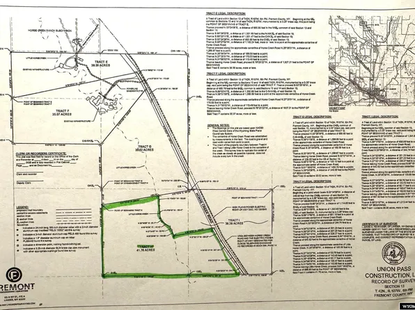 1068 Horse Creek Rd Tract H, Dubois, WY 82513