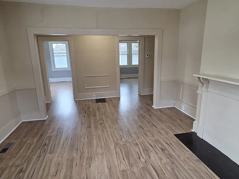 Living room view to bedrooms